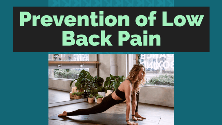 12 Tips For Prevention of Low Back&nbsp;Pain
